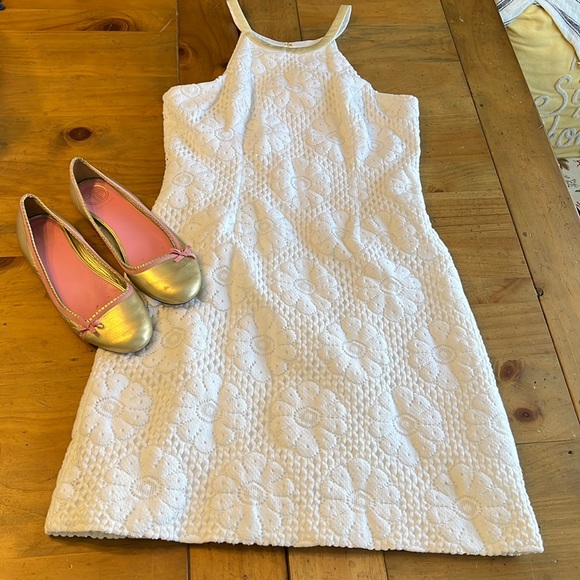 Lilly Pulitzer Dresses & Skirts - Lily Pulitzer flower brocade dress💐